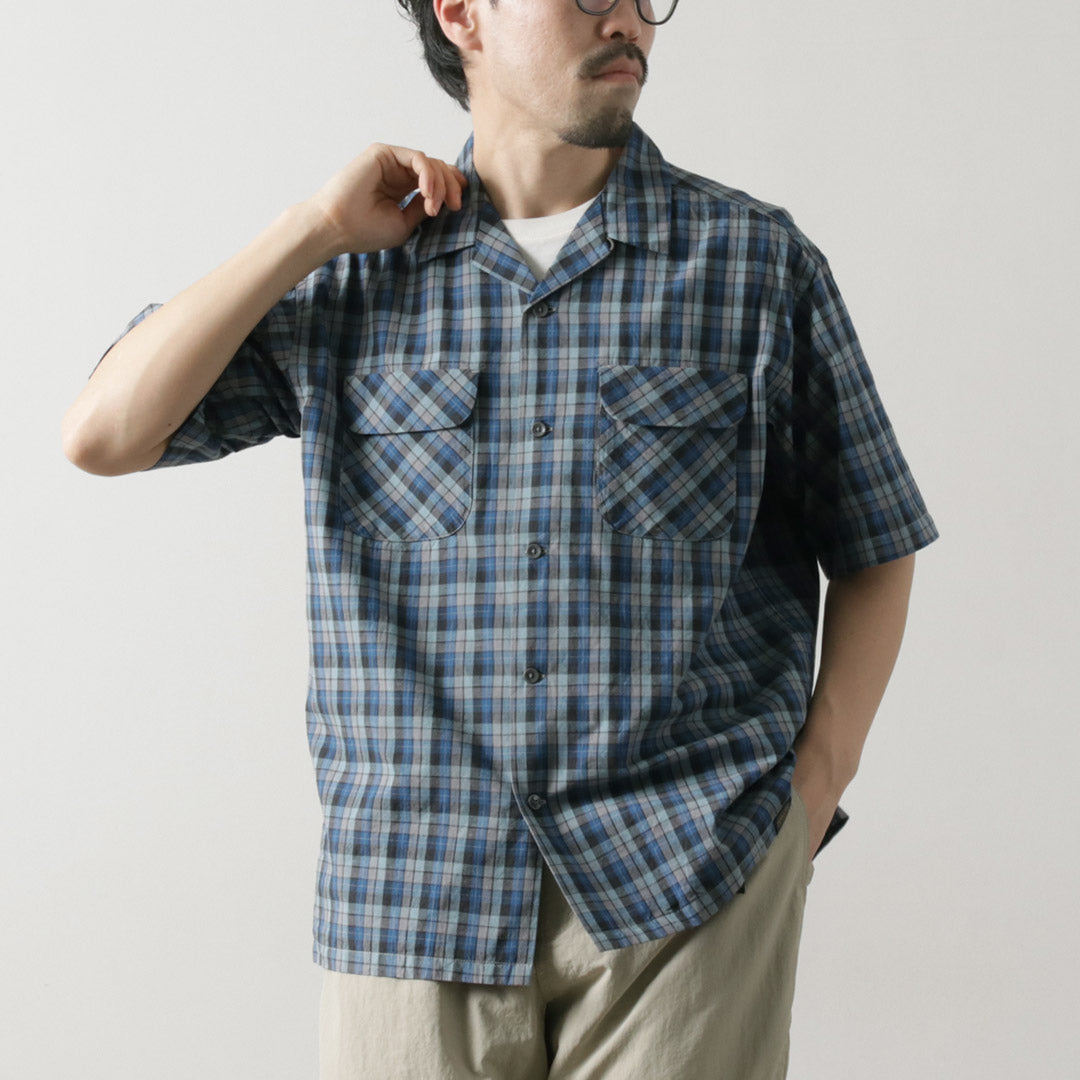 PENDLETON / Open Collar Shirt