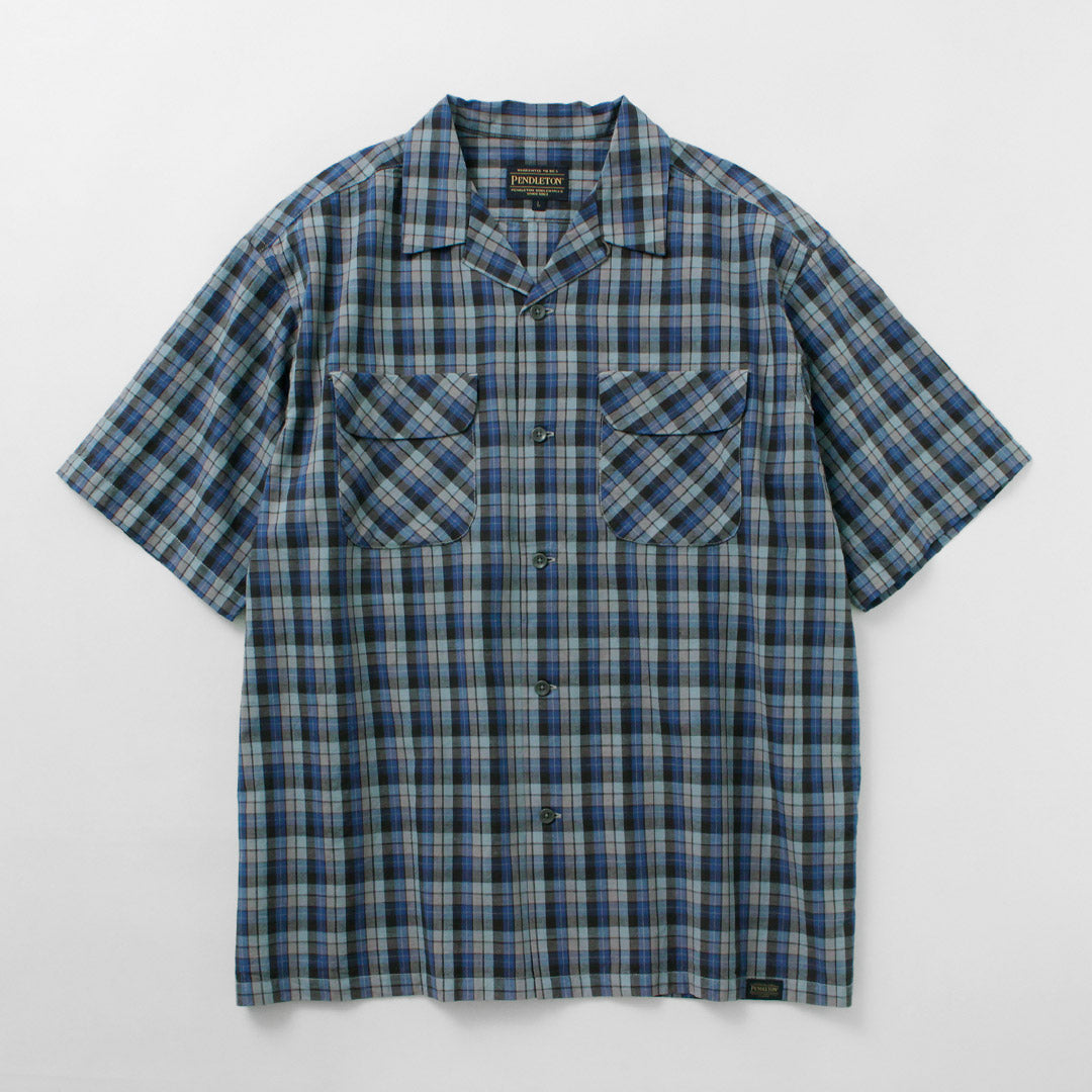 PENDLETON / Open Collar Shirt