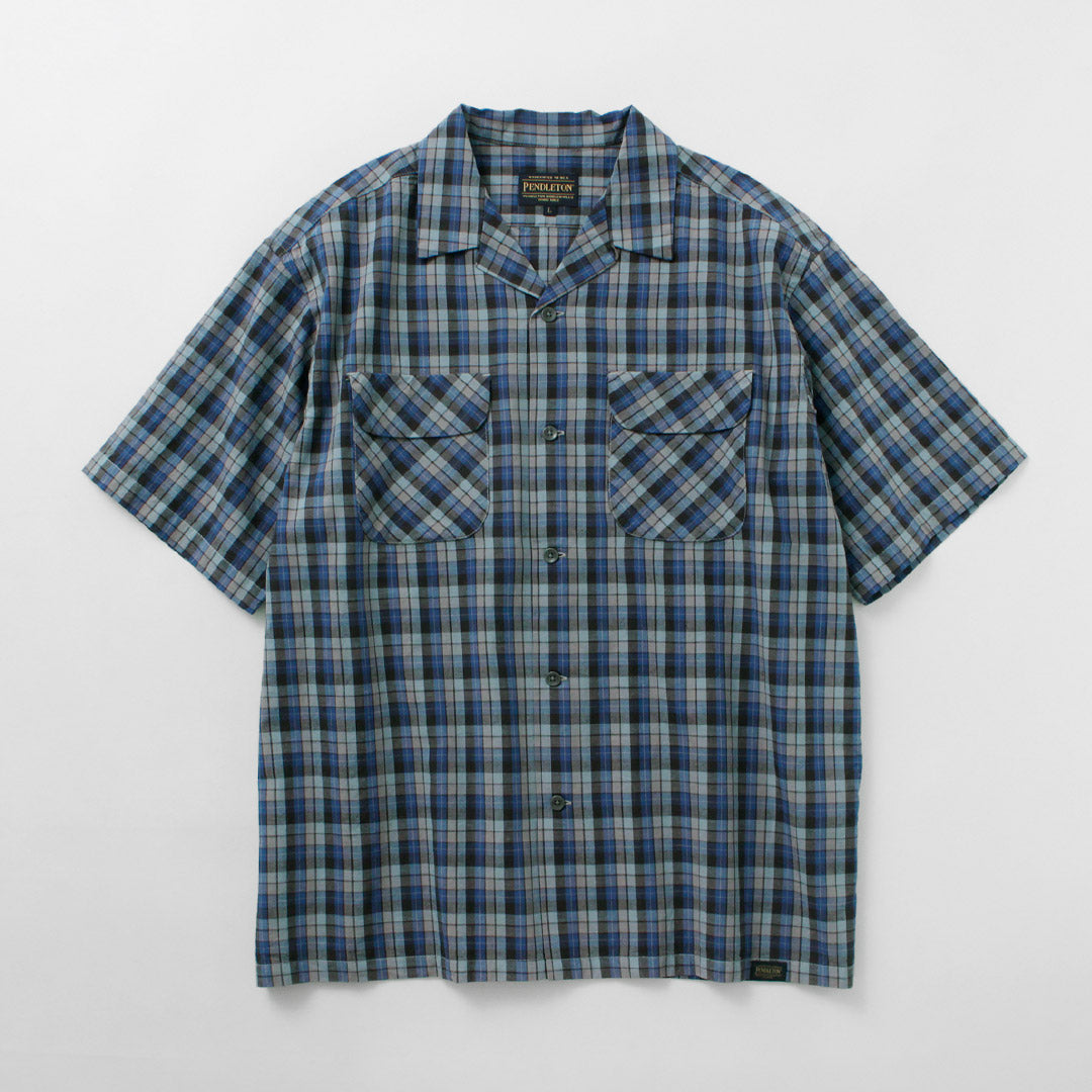 PENDLETON / Open Collar Shirt