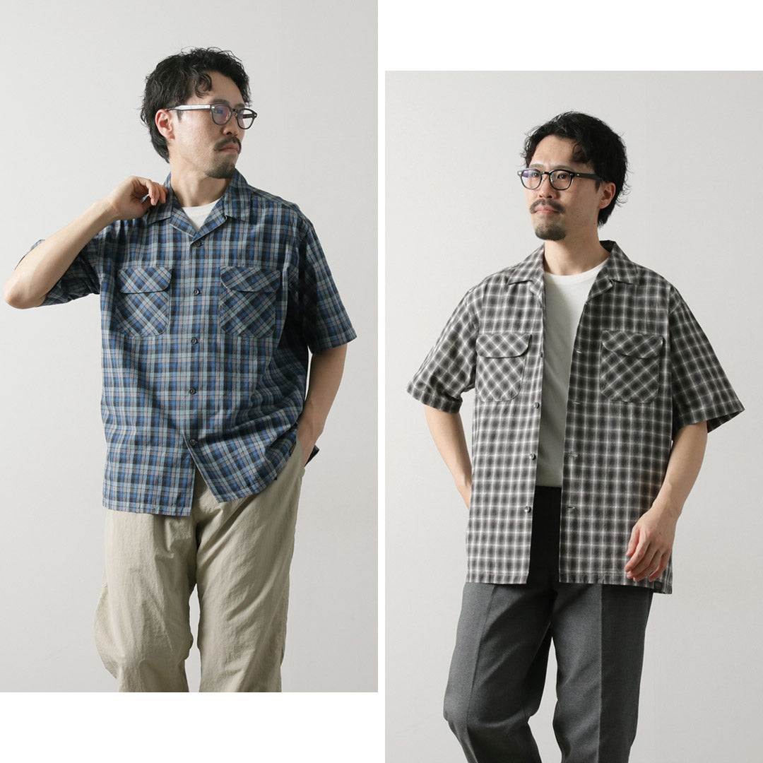 PENDLETON / Open Collar Shirt