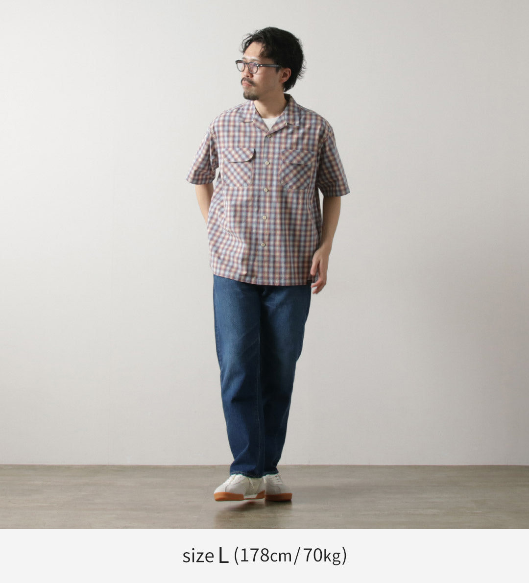 PENDLETON / Open Collar Shirt