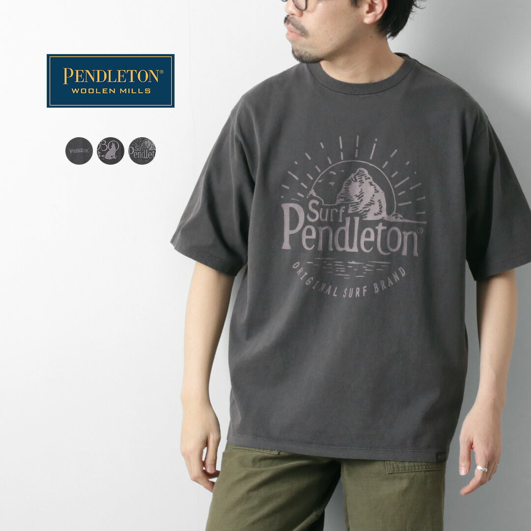 PENDLETON / Pigment Dye Print T-Shirt