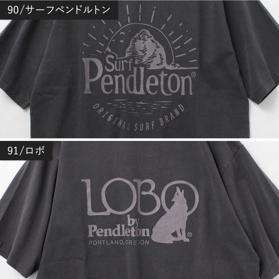 PENDLETON / Pigment Dye Print T-Shirt