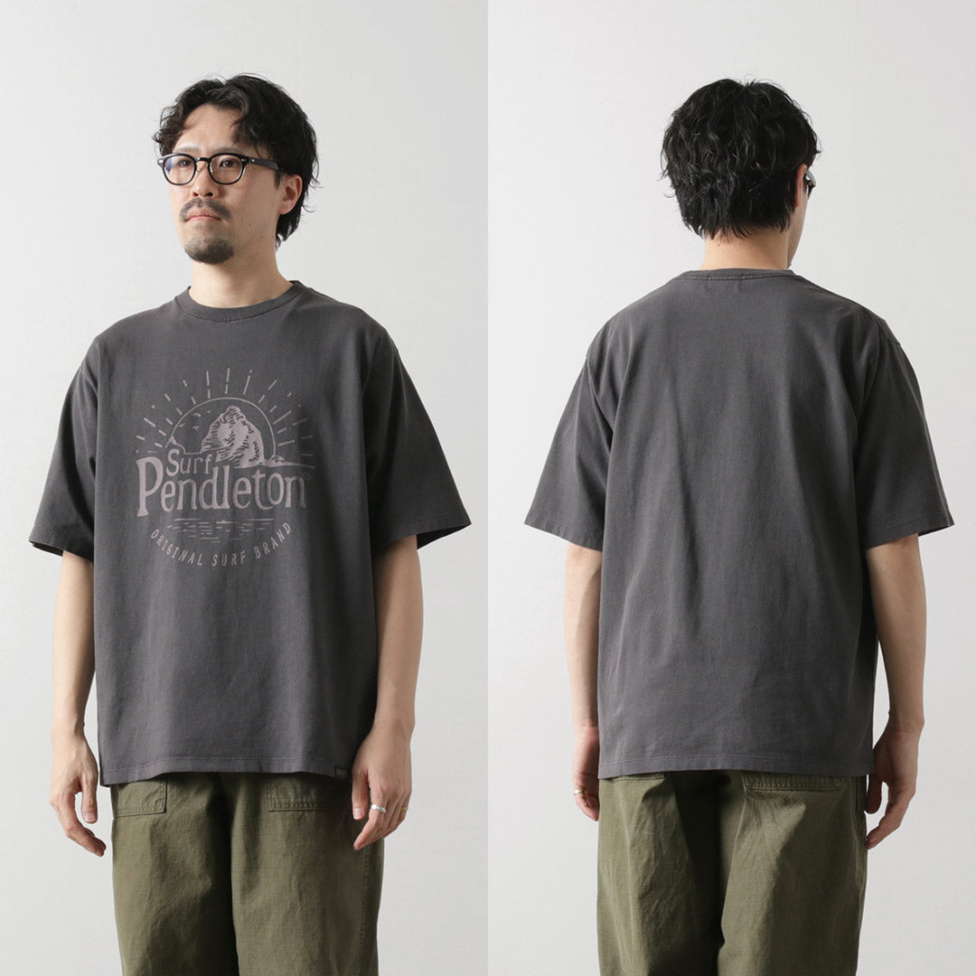 PENDLETON / Pigment Dye Print T-Shirt