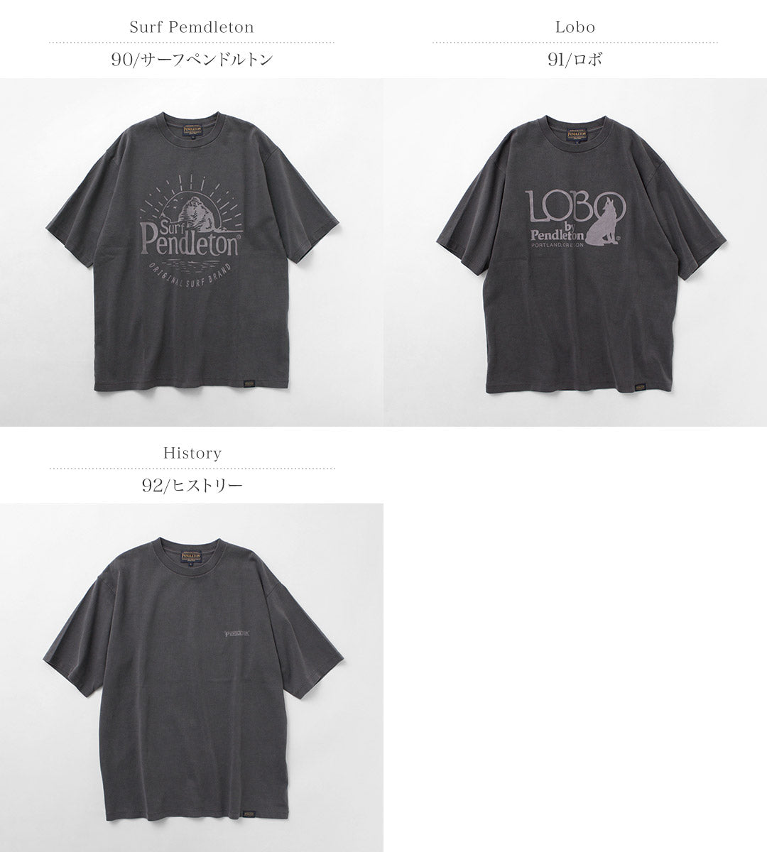 PENDLETON / Pigment Dye Print T-Shirt