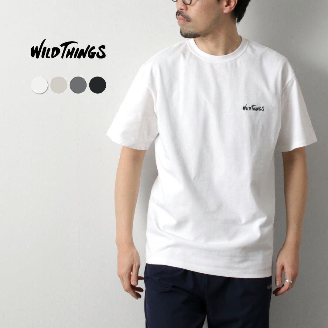 WILDTHINGS / Army Tag Print T-Shirt