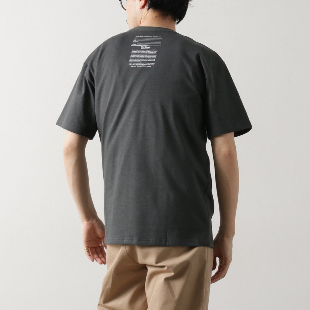 WILDTHINGS / Army Tag Print T-Shirt