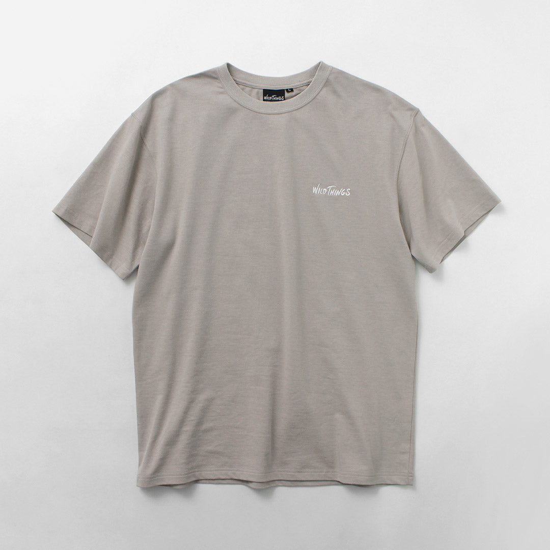 WILDTHINGS / Army Tag Print T-Shirt