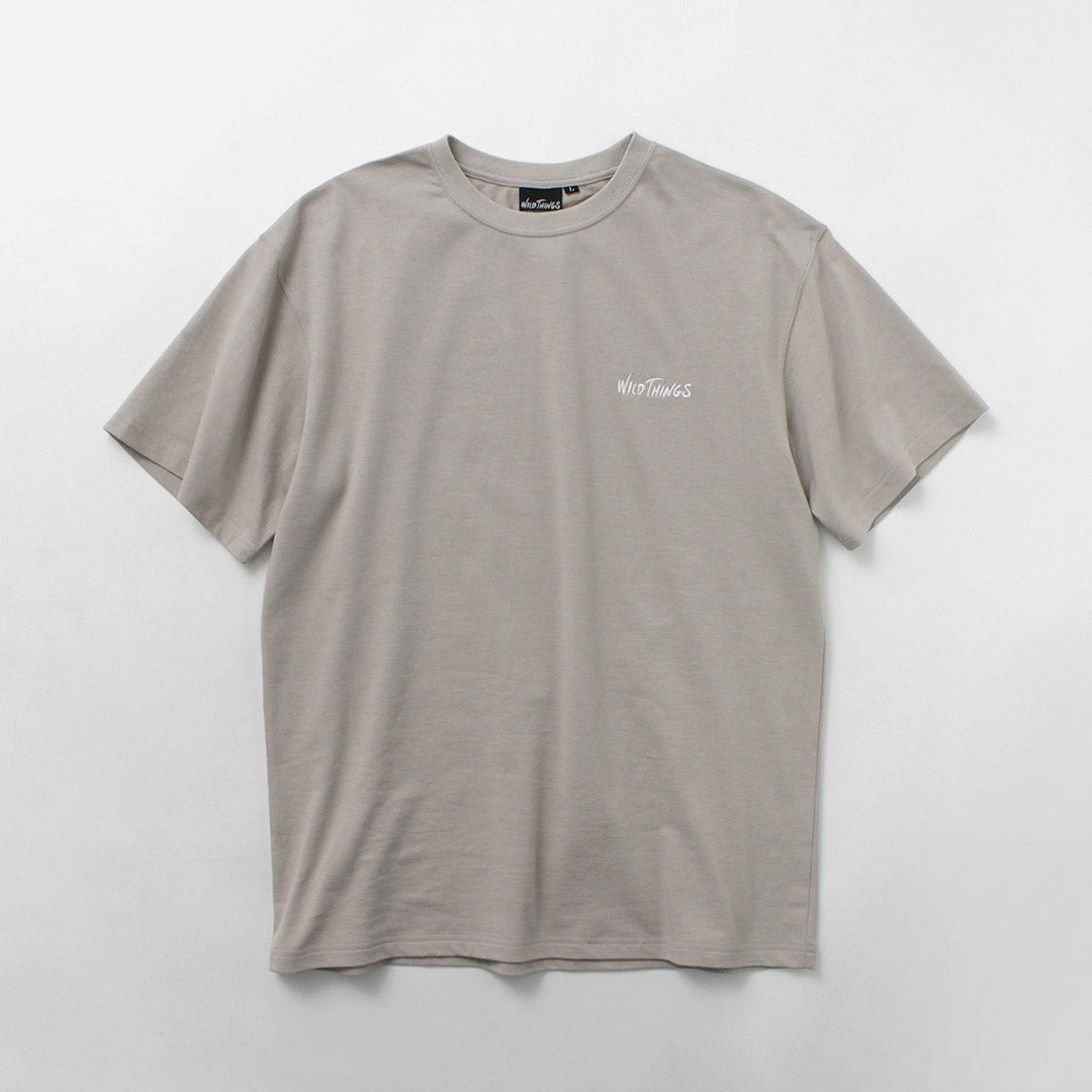 WILDTHINGS / Army Tag Print T-Shirt