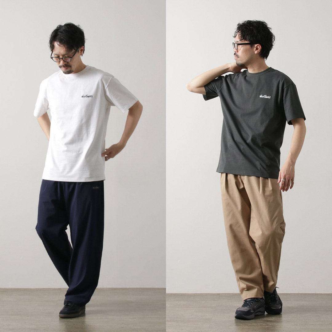 WILDTHINGS / Army Tag Print T-Shirt