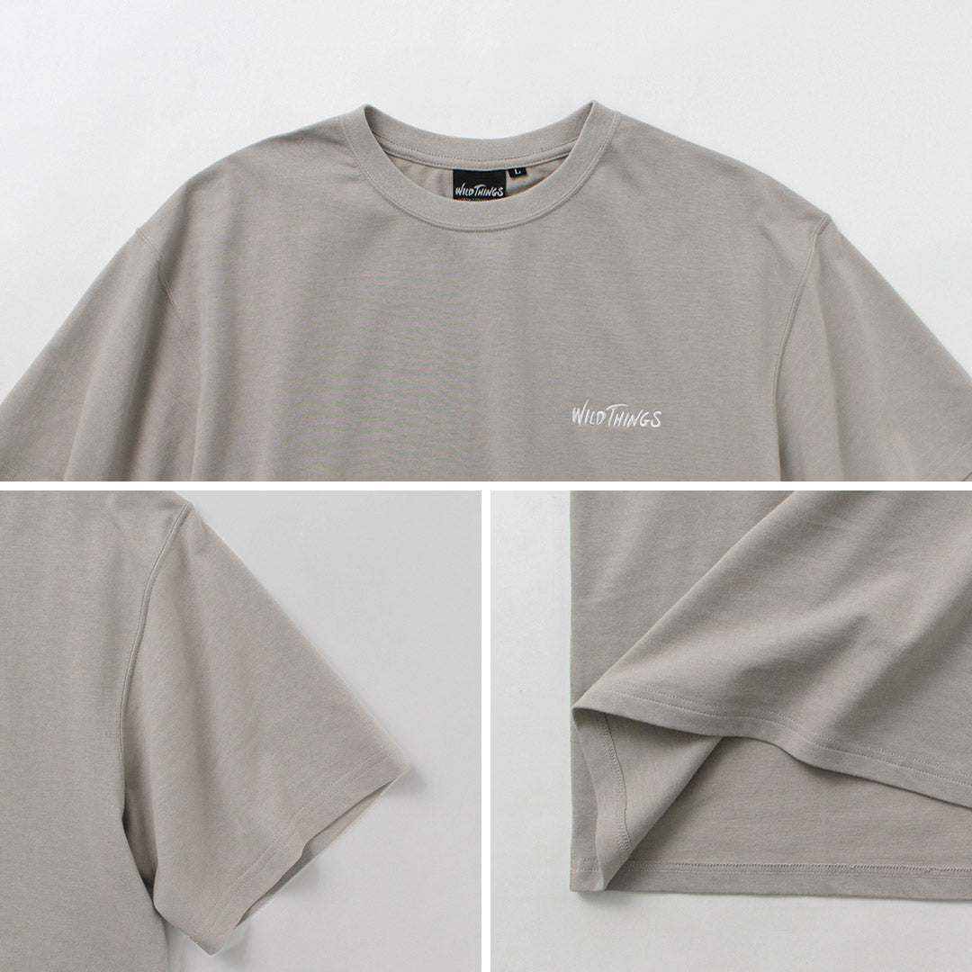 WILDTHINGS / Army Tag Print T-Shirt