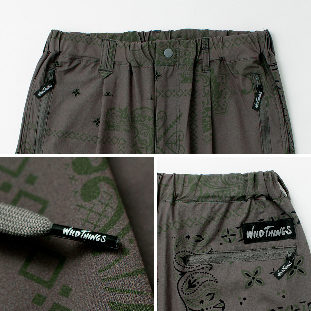 WILDTHINGS / Printed Lax Pants