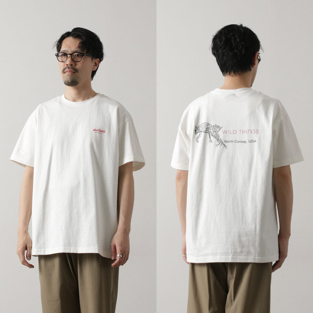 WILDTHINGS / Archived T-shirt Wild Cat