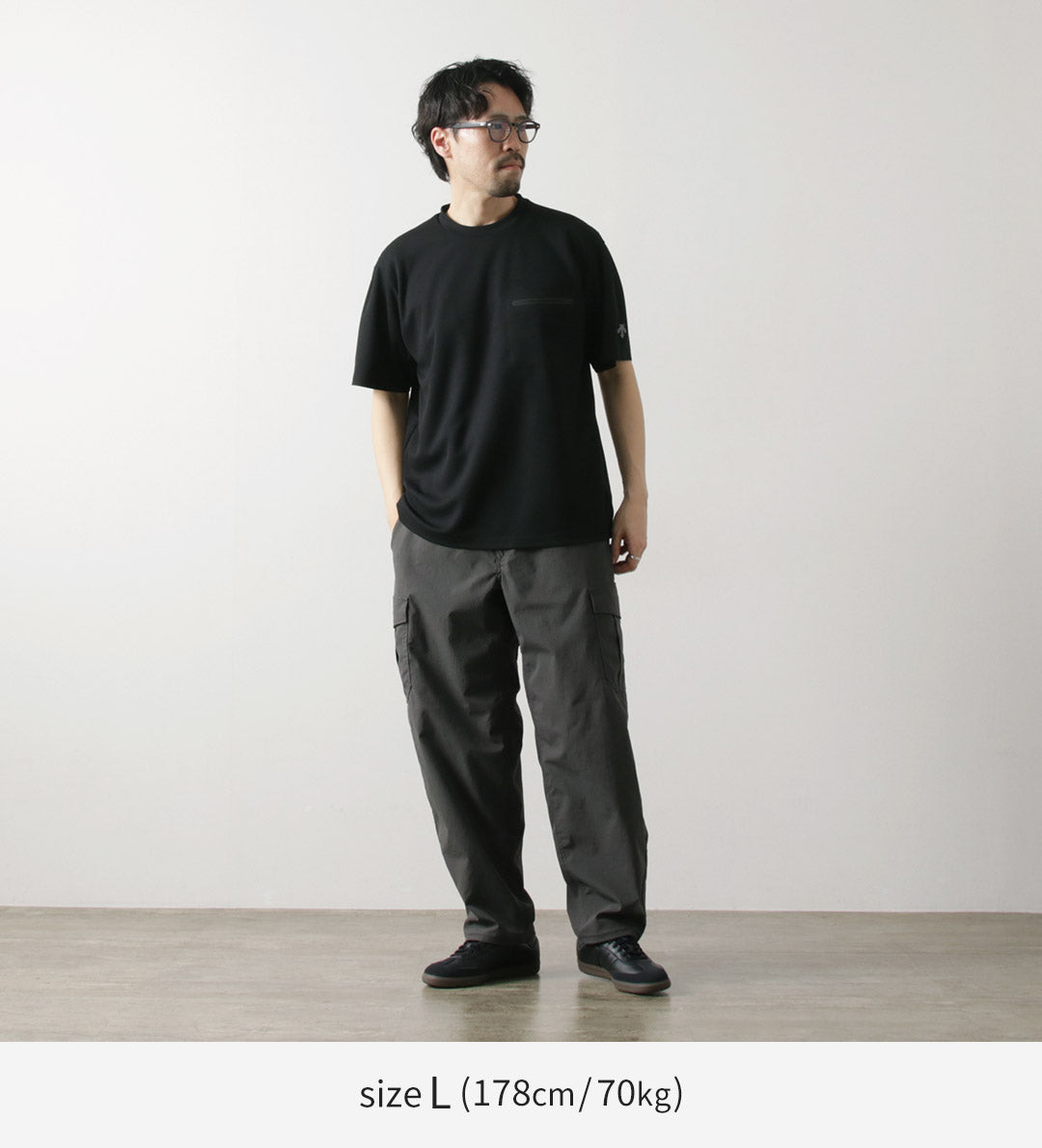 DESCENTE ALLTERRAIN81 / Thermal Half-Sleeve T-Shirt