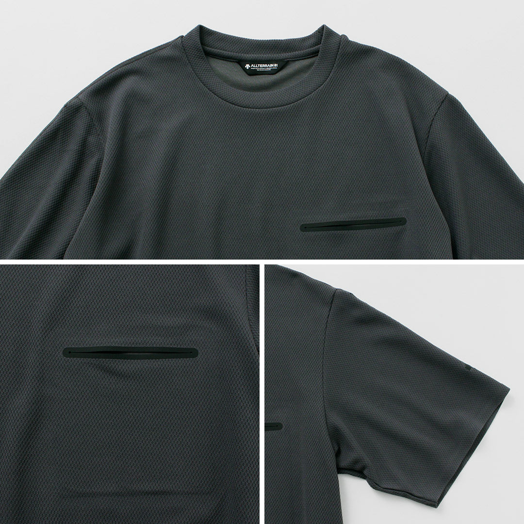 DESCENTE ALLTERRAIN81 / Thermal Half-Sleeve T-Shirt