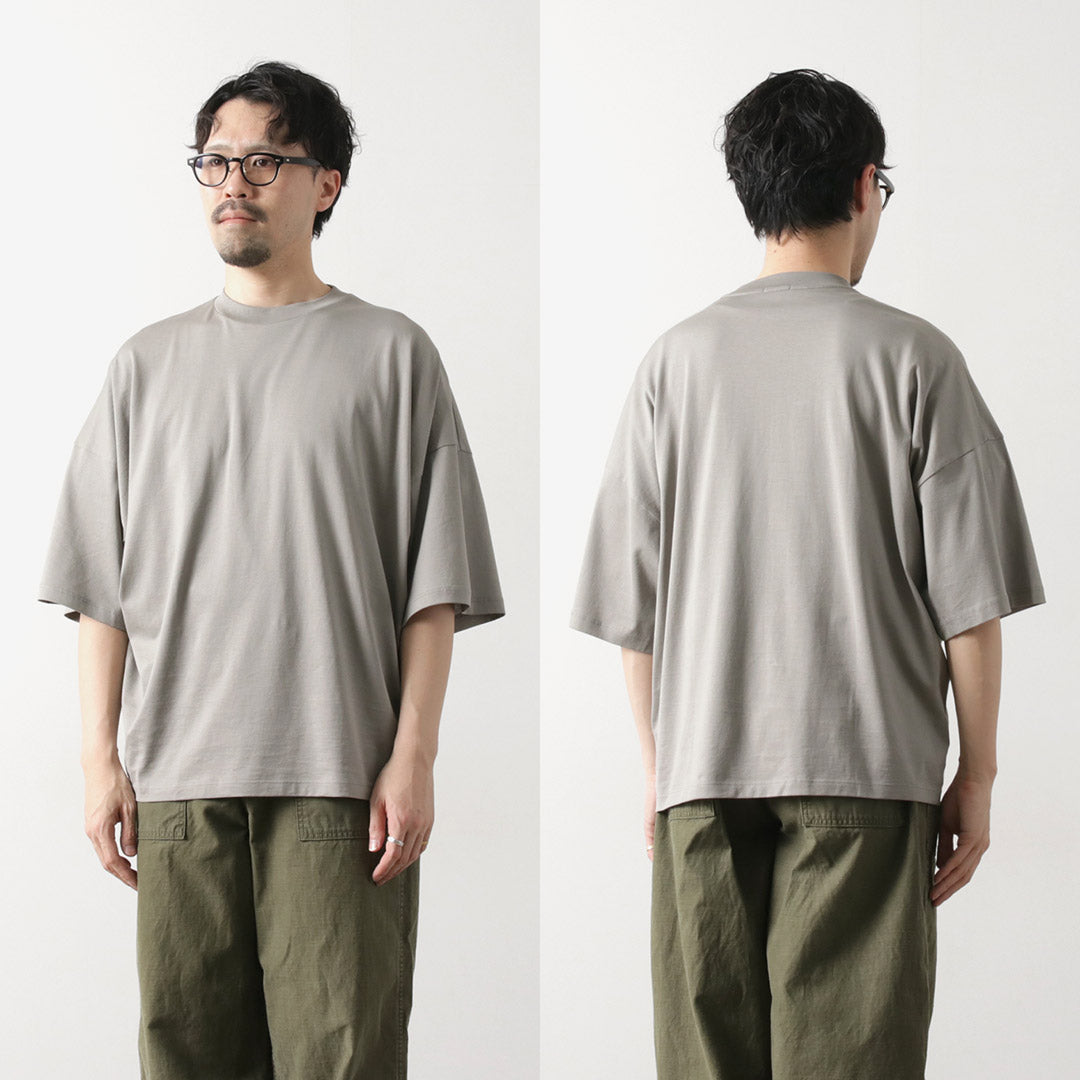 HANDVAERK / Short Sleeve Tapered Big T-Shirt
