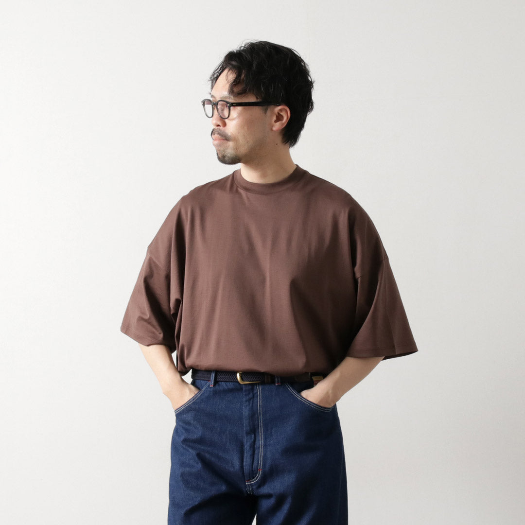 HANDVAERK / Short Sleeve Tapered Big T-Shirt