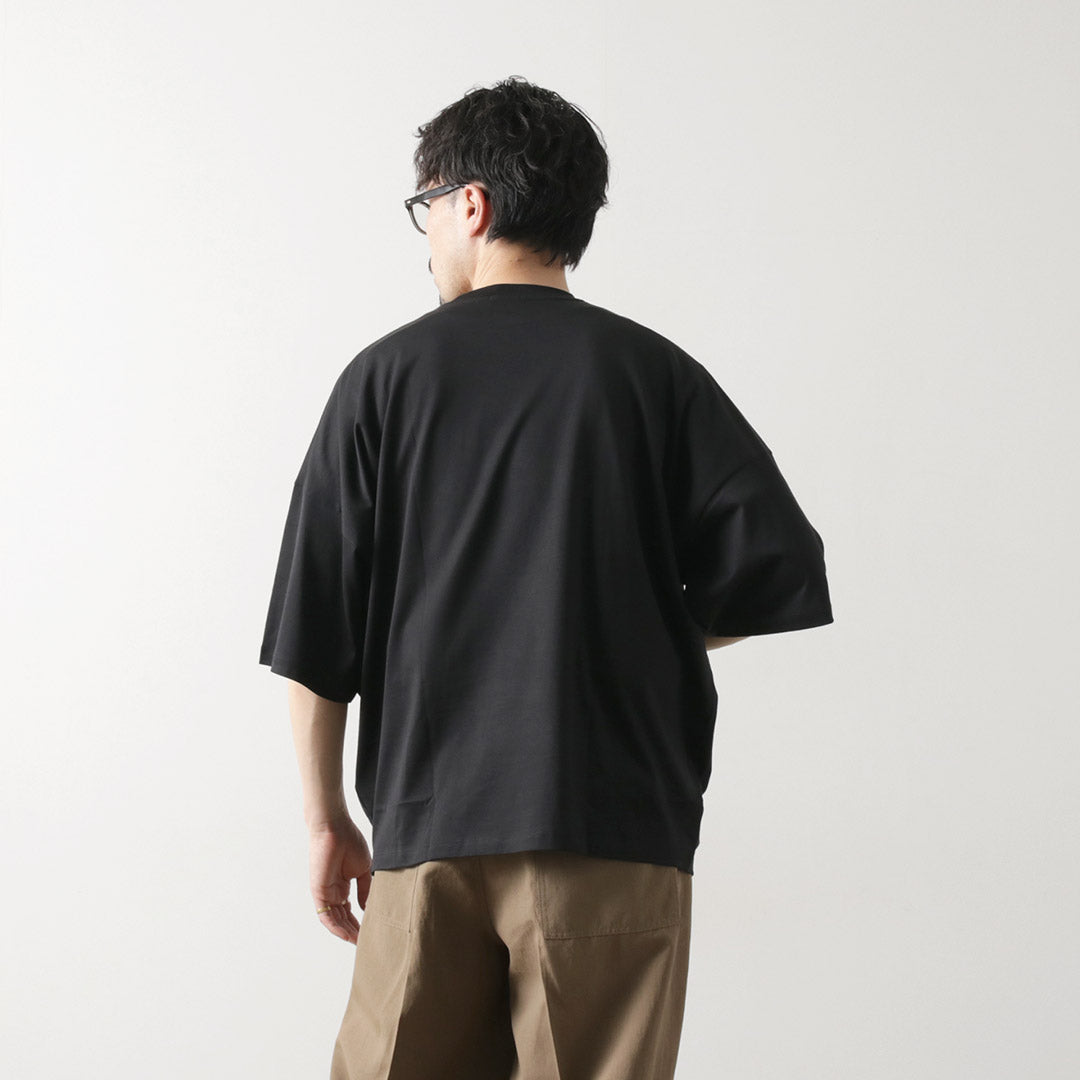 HANDVAERK / Short Sleeve Tapered Big T-Shirt