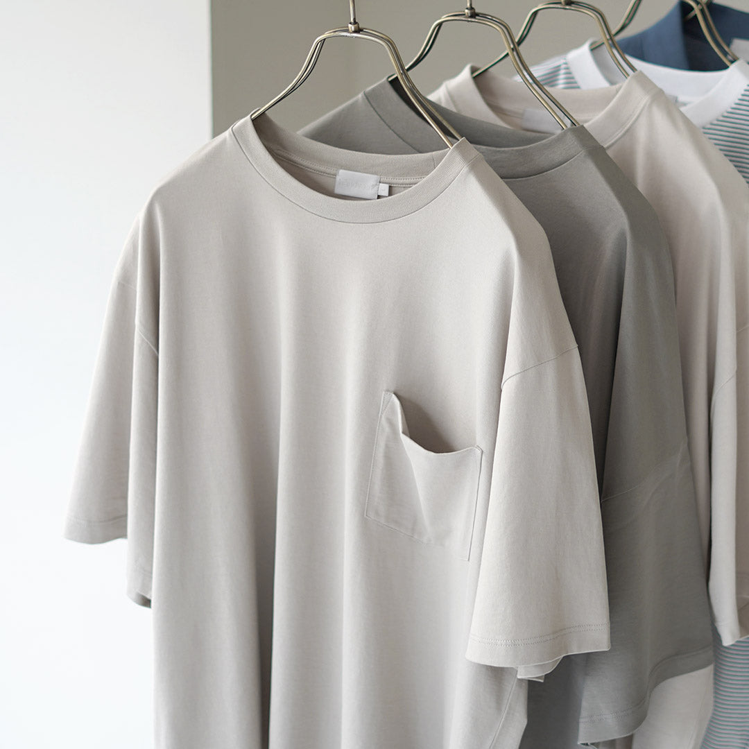 HANDVAERK / Short Sleeve Tapered Big T-Shirt