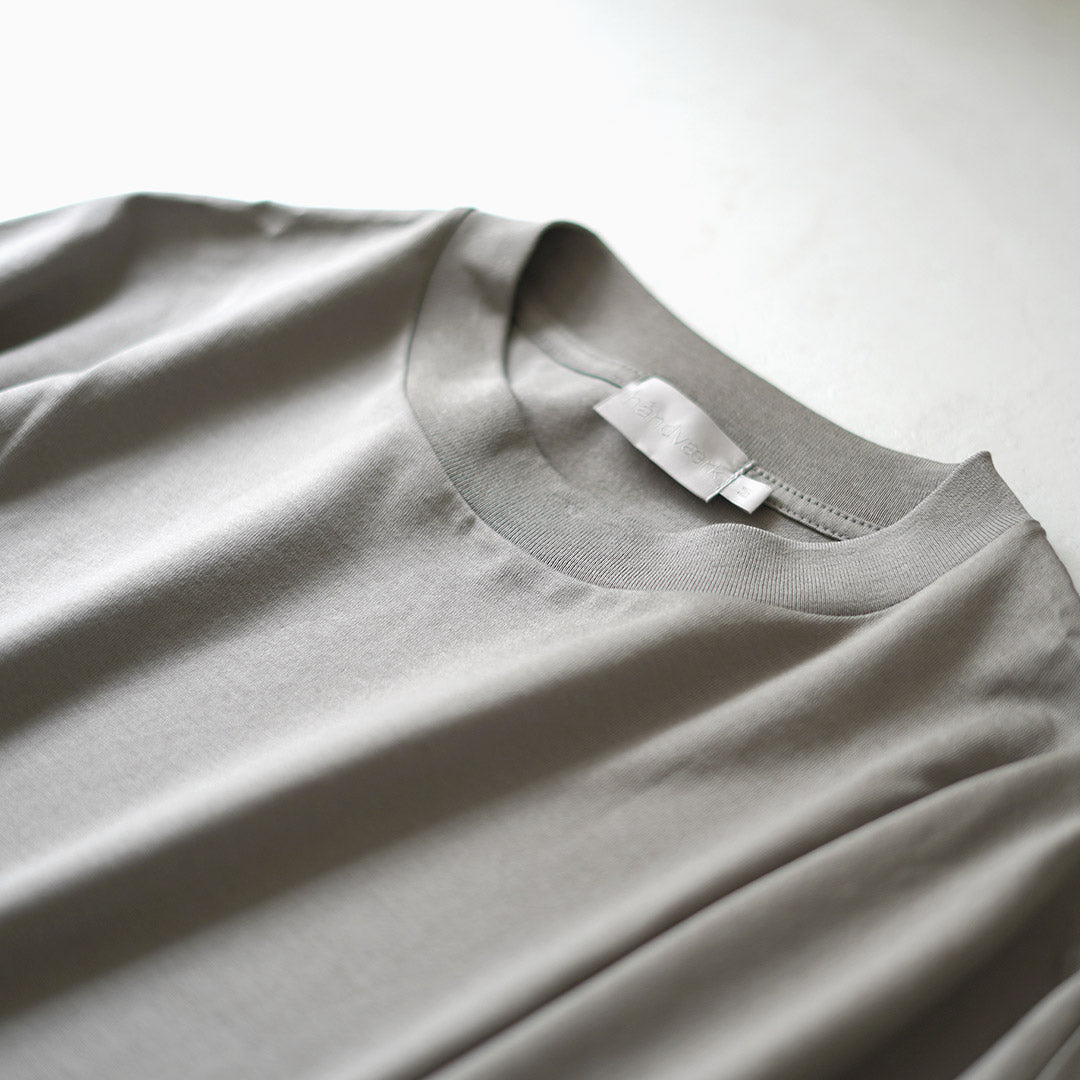HANDVAERK / Short Sleeve Tapered Big T-Shirt