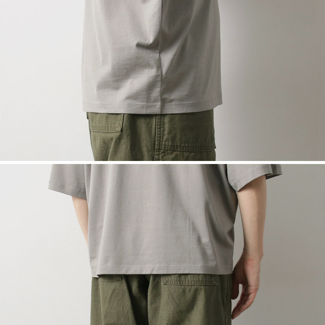 HANDVAERK / Short Sleeve Tapered Big T-Shirt