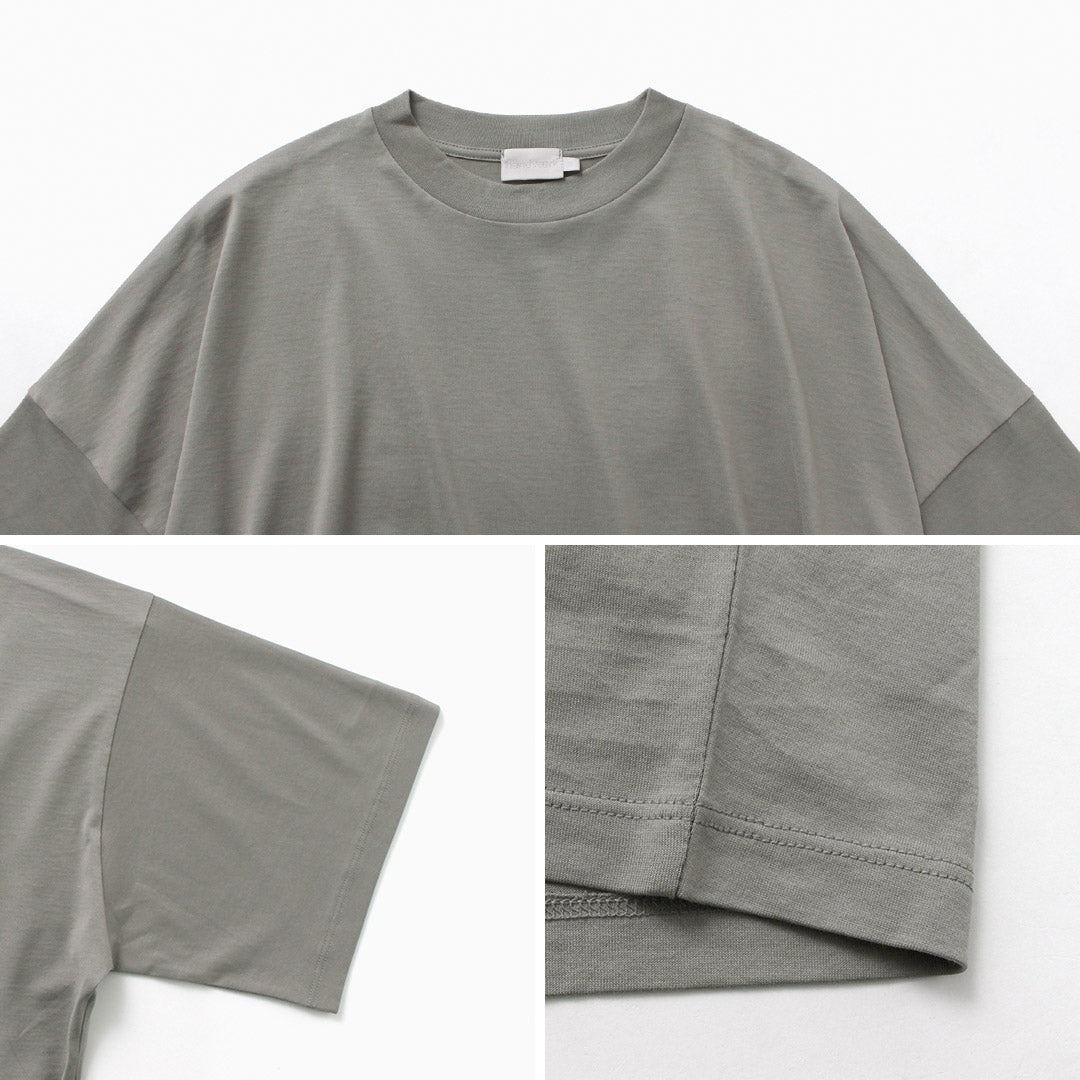 HANDVAERK / Short Sleeve Tapered Big T-Shirt