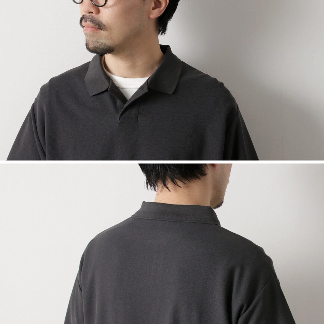 HANDVAERK / Short Sleeve Pique Polo Shirt