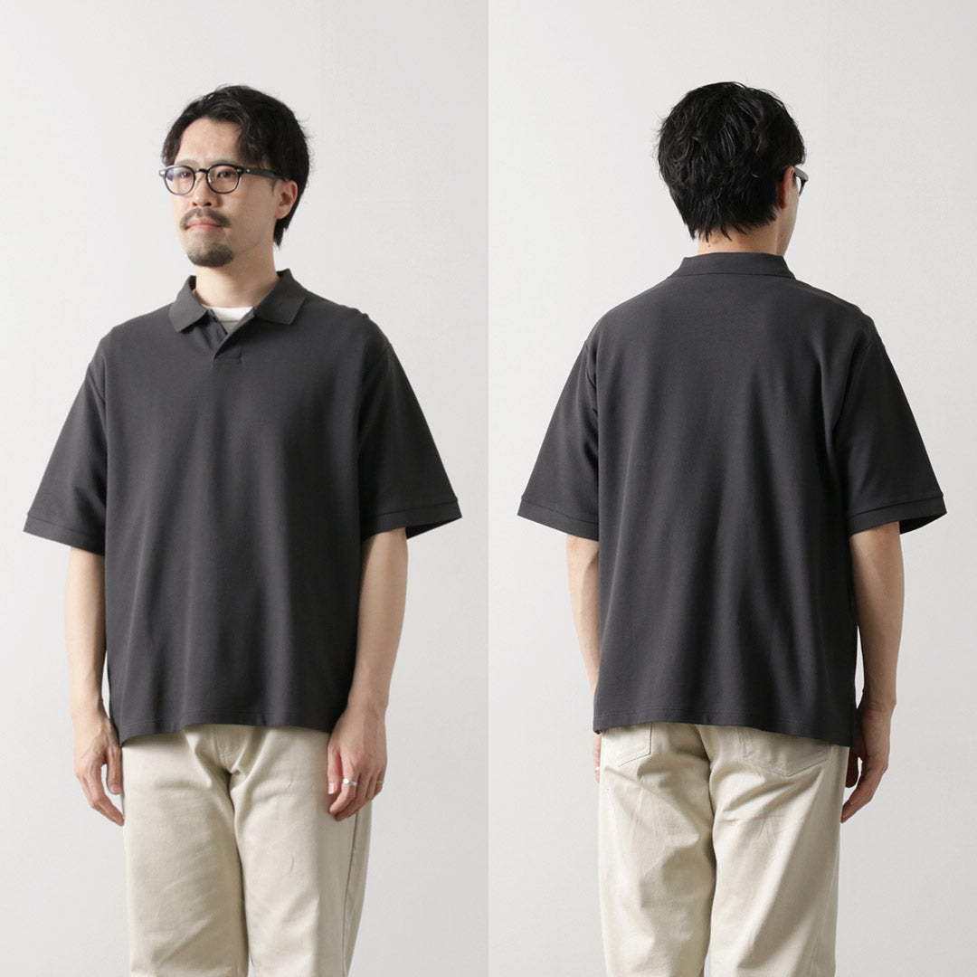 HANDVAERK / Short Sleeve Pique Polo Shirt