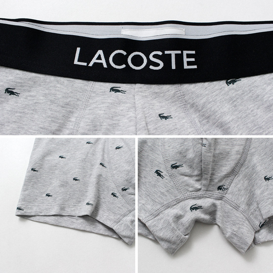LACOSTE / Small Crocodile 3-pack Boxer Shorts