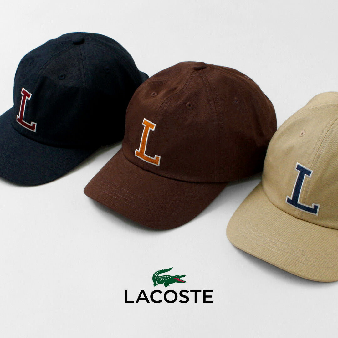 LACOSTE / L Logo Cap