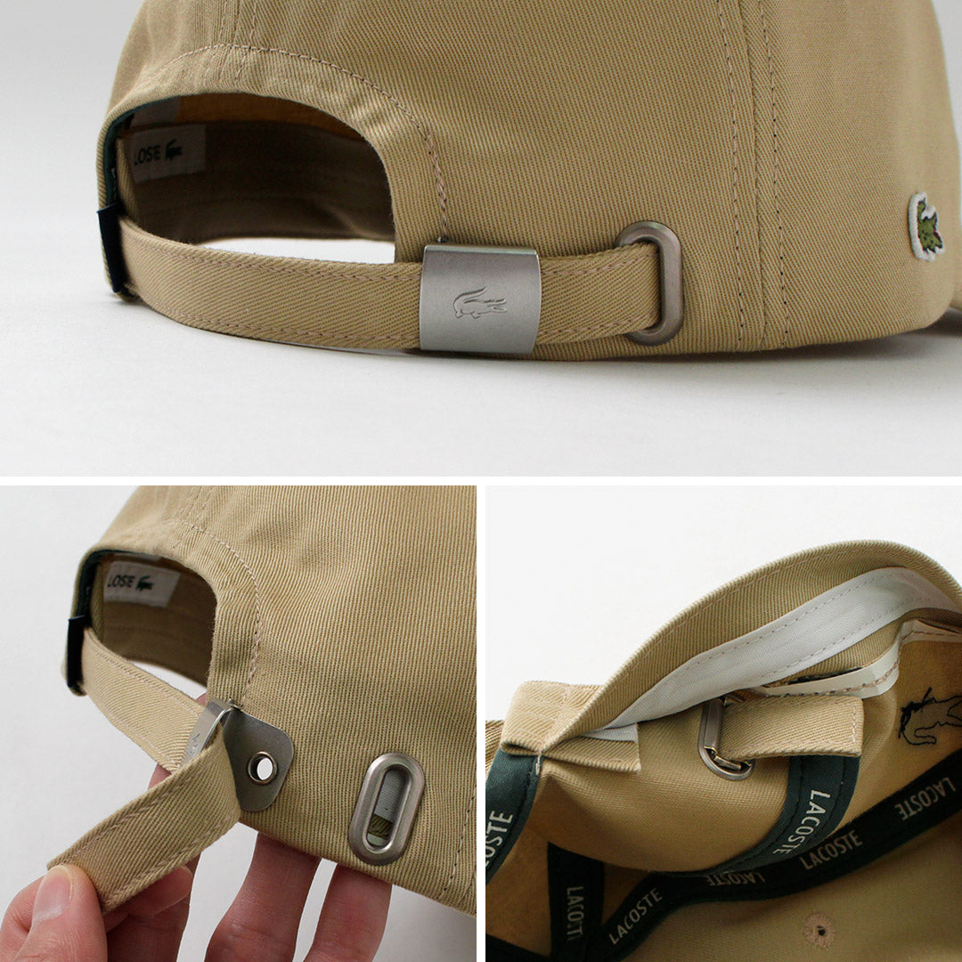 LACOSTE / L Logo Cap