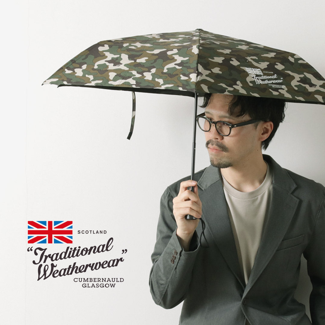 TRADITIONAL WEATHERWEAR / Lightweight Umbrella Camo 55cm
