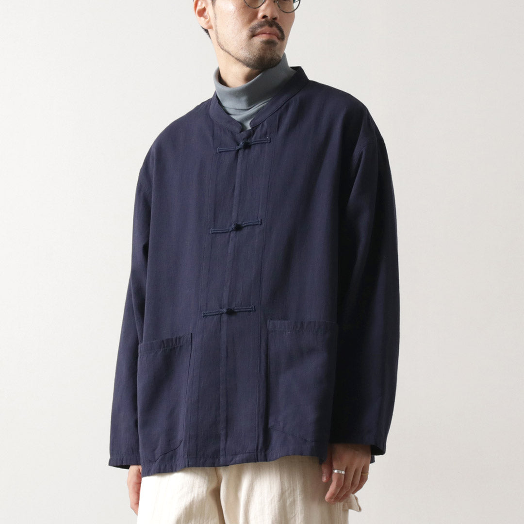 GOHEMP / Goku Wide Long-sleeved Shirt
