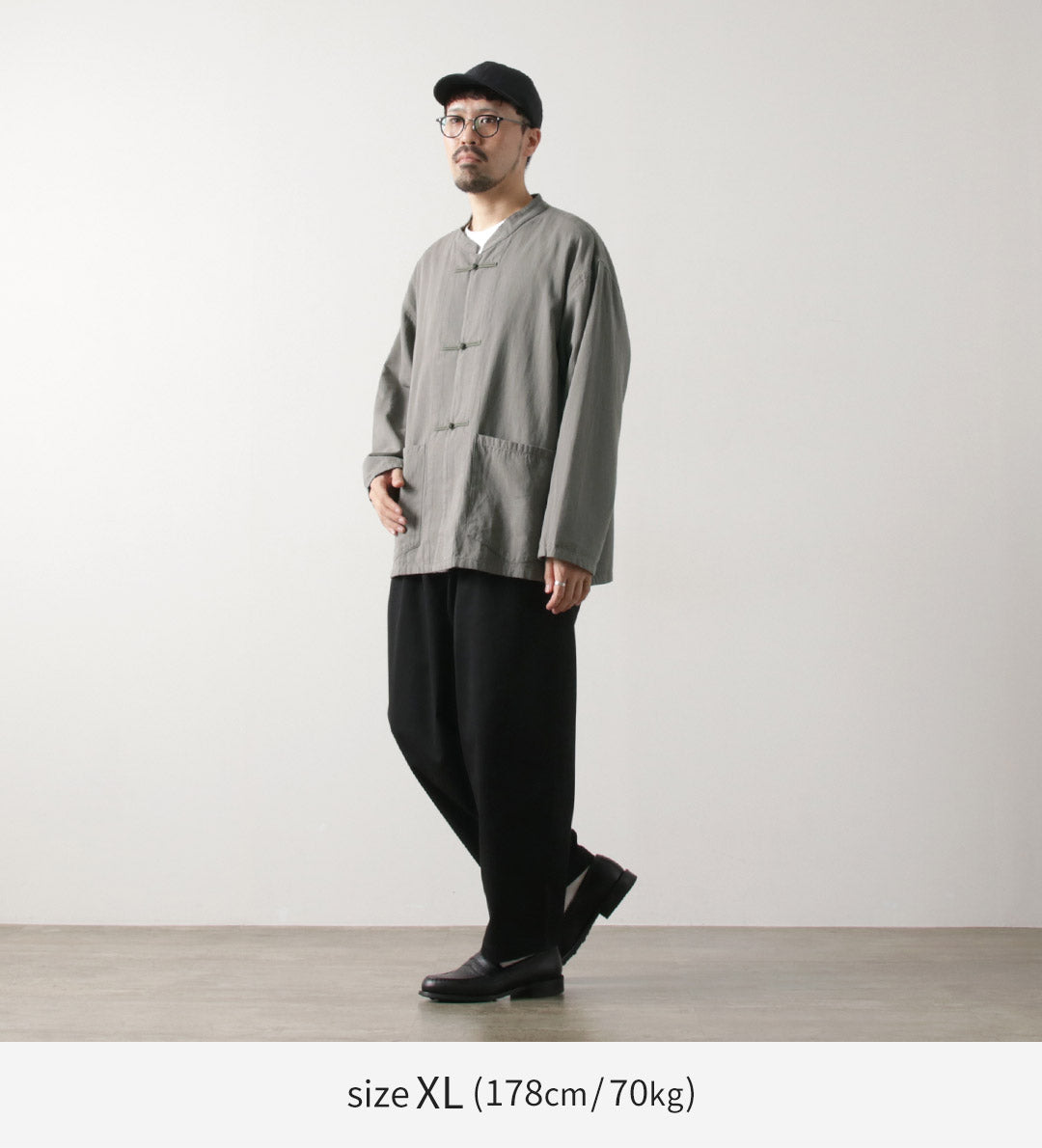 GOHEMP / Goku Wide Long-sleeved Shirt