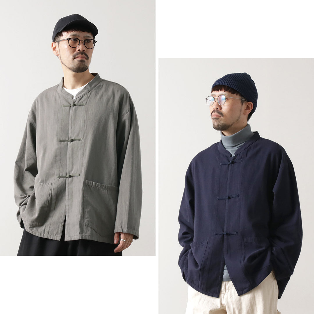 GOHEMP / Goku Wide Long-sleeved Shirt