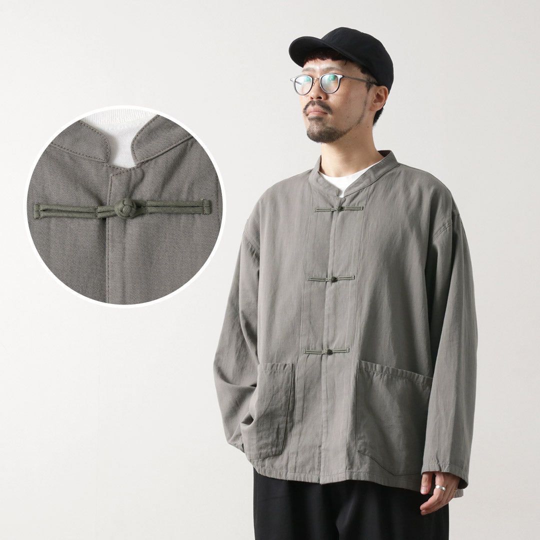 GOHEMP / Goku Wide Long-sleeved Shirt