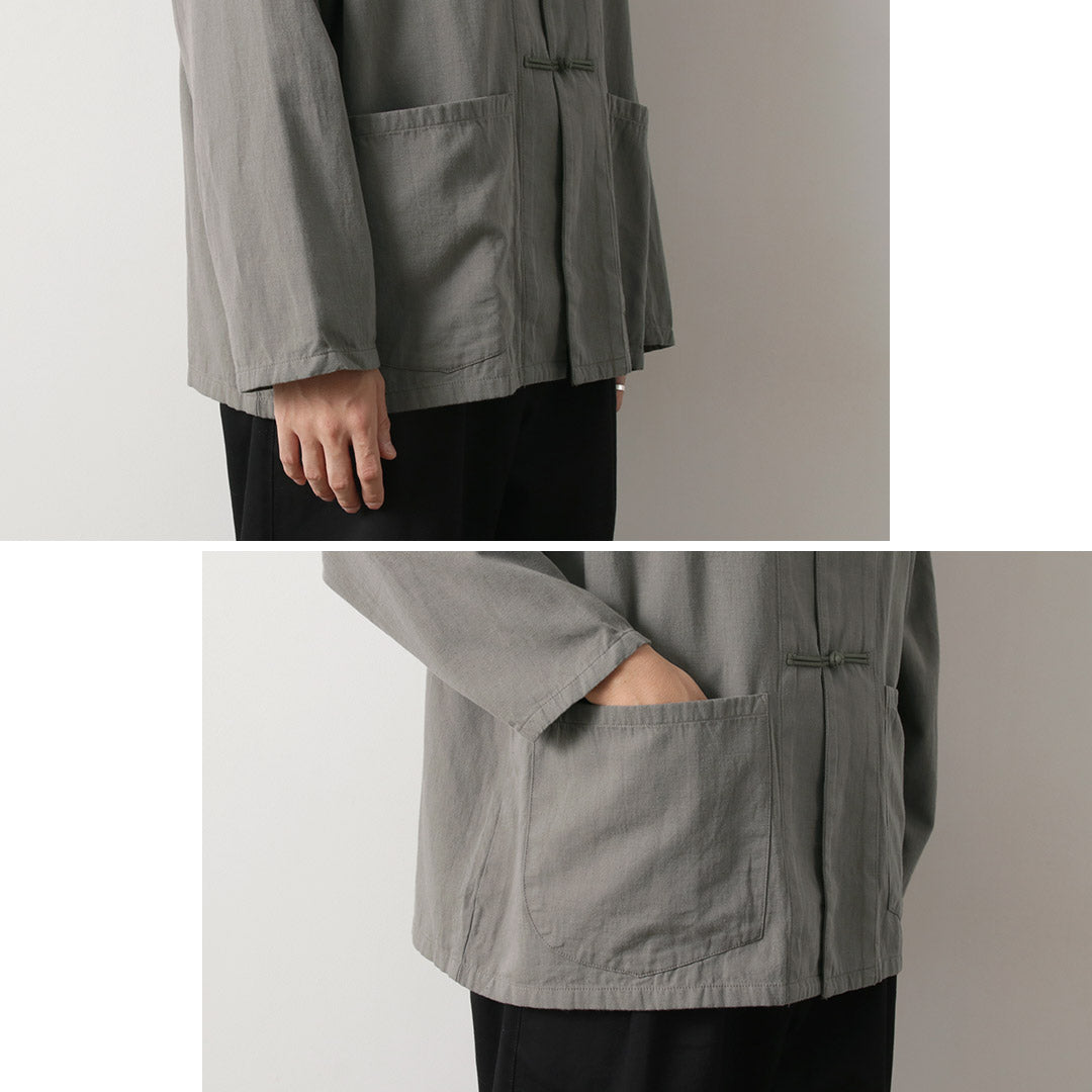 GOHEMP / Goku Wide Long-sleeved Shirt