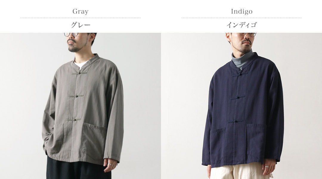 GOHEMP / Goku Wide Long-sleeved Shirt