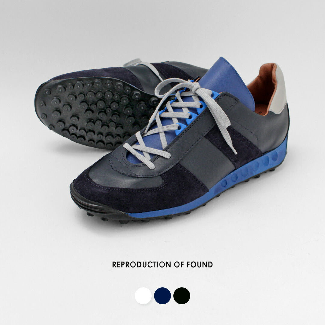 REPRODUCTION OF FOUND / German Military Trainers Jogging Spikes Rubber Sole Sneakers