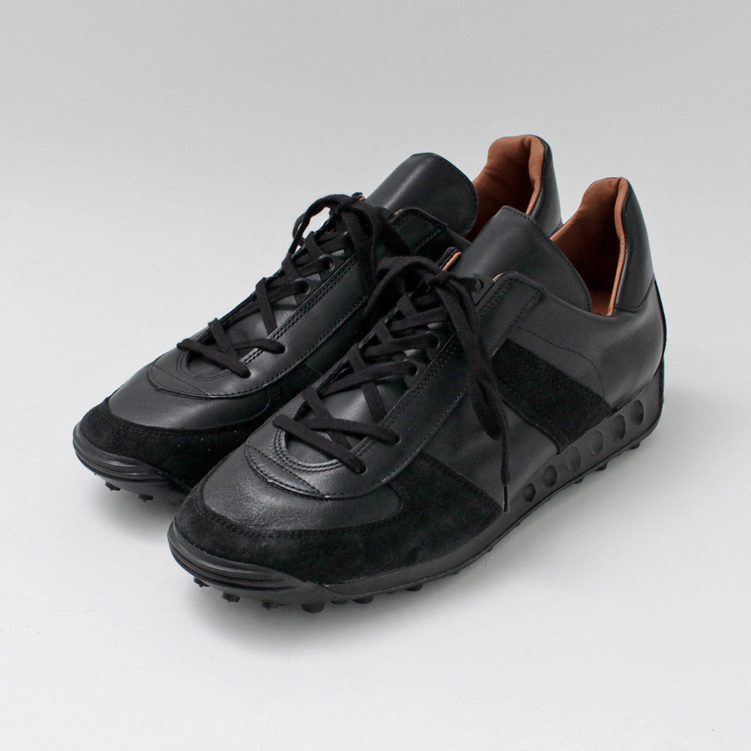 REPRODUCTION OF FOUND / German Military Trainers Jogging Spikes Rubber Sole Sneakers