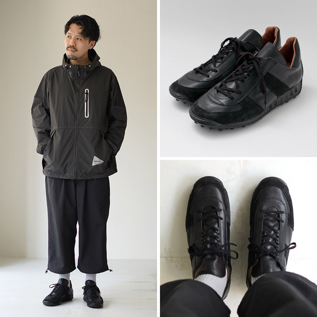 REPRODUCTION OF FOUND / German Military Trainers Jogging Spikes Rubber Sole Sneakers