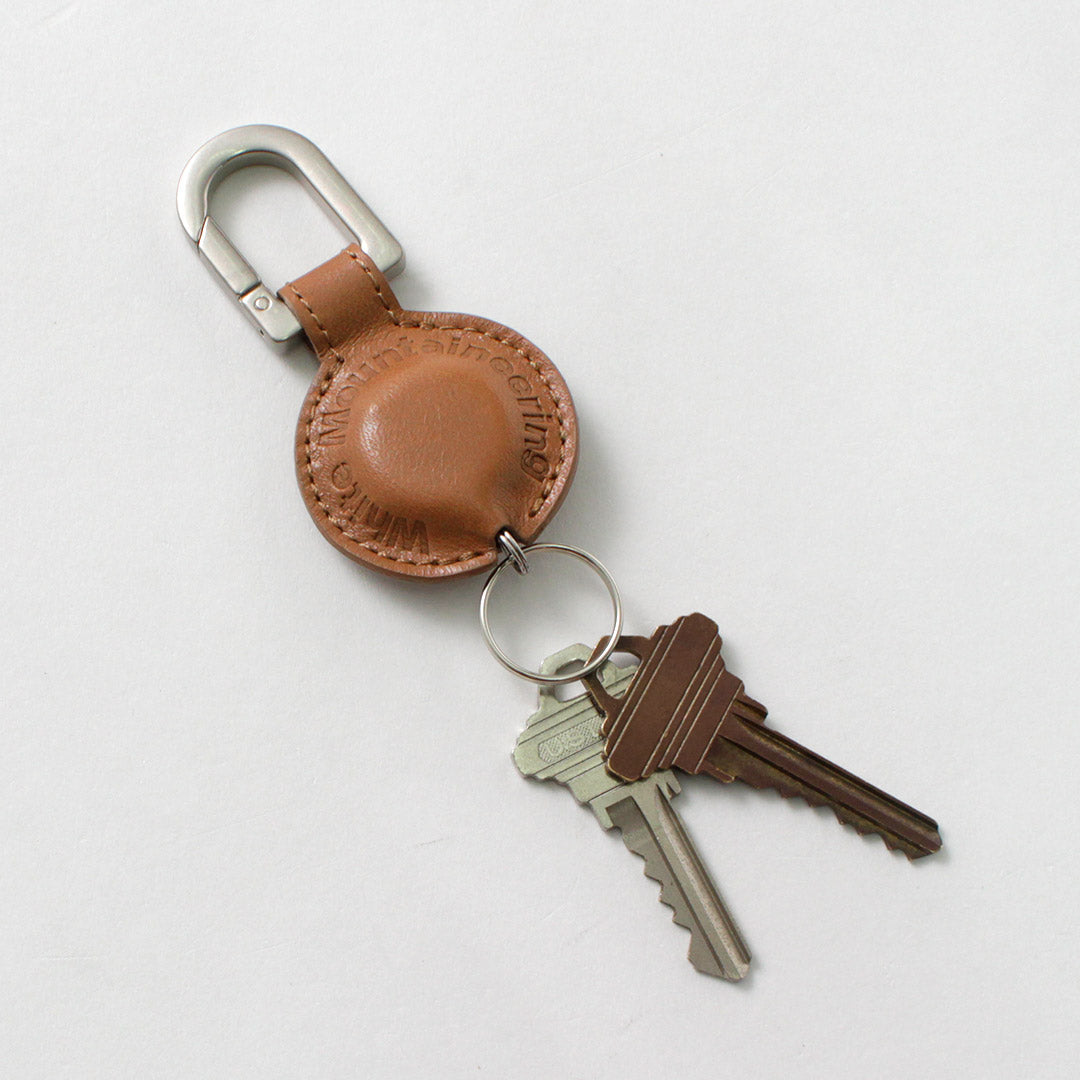 WHITE MOUNTAINEERING / Leather Reel Key Chain