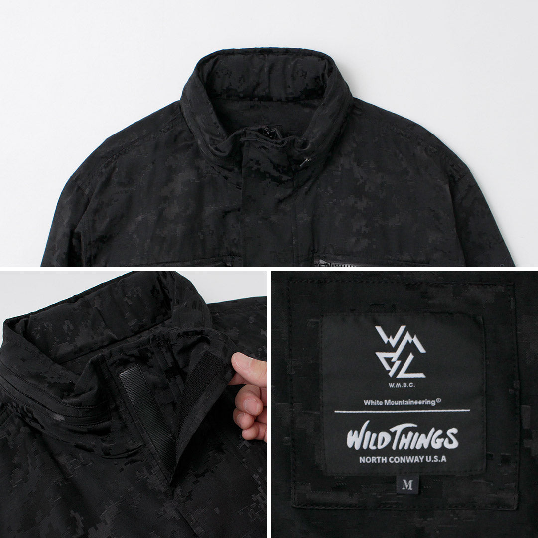 WHITE MOUNTAINEERING / Wild Things Collaboration Digital Camo Cargo Short Jacket