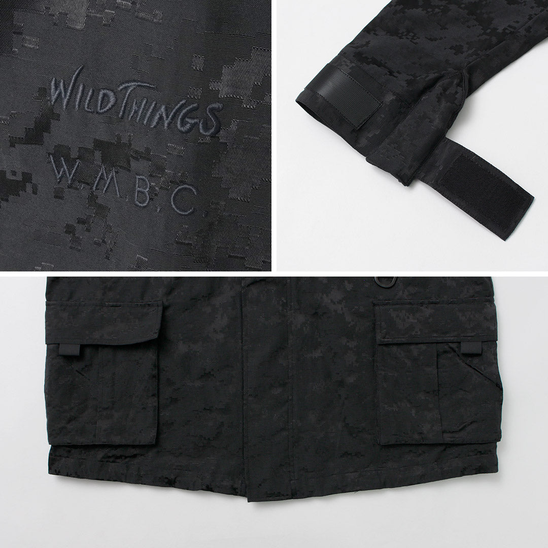 WHITE MOUNTAINEERING / Wild Things Collaboration Digital Camo Cargo Short Jacket