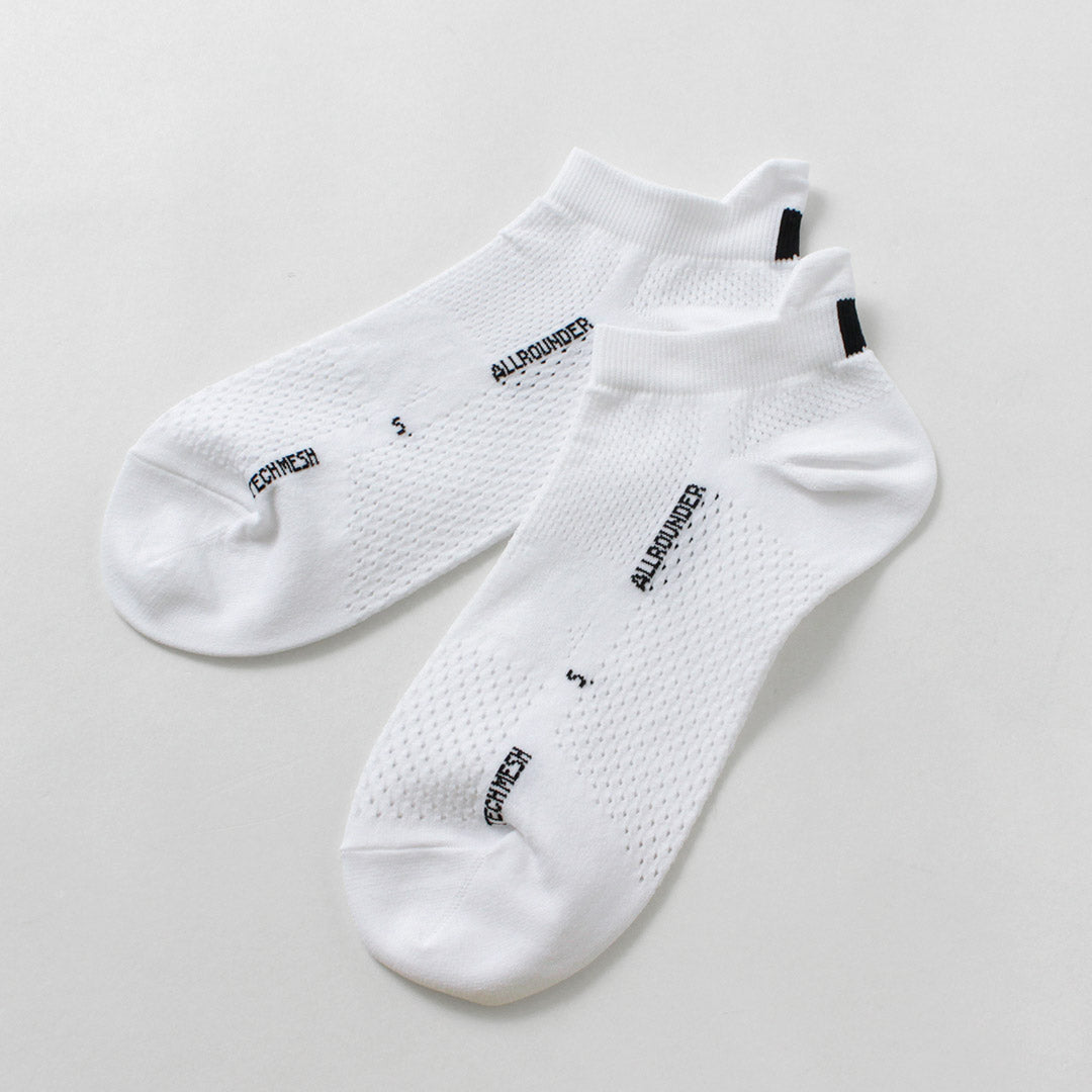 ROTOTO / All-rounder Tech Mesh No-Show Socks