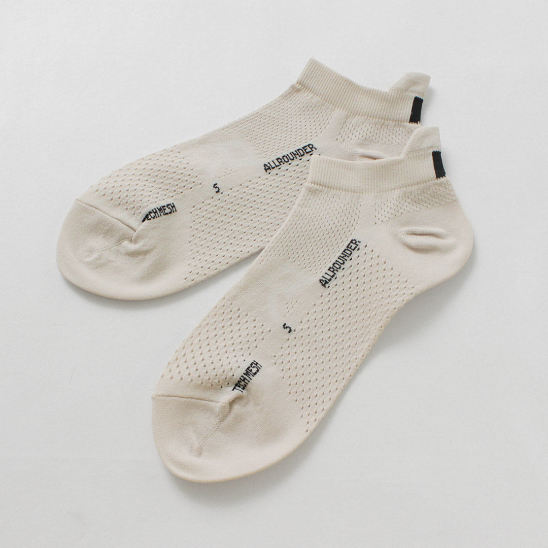 ROTOTO / All-rounder Tech Mesh No-Show Socks