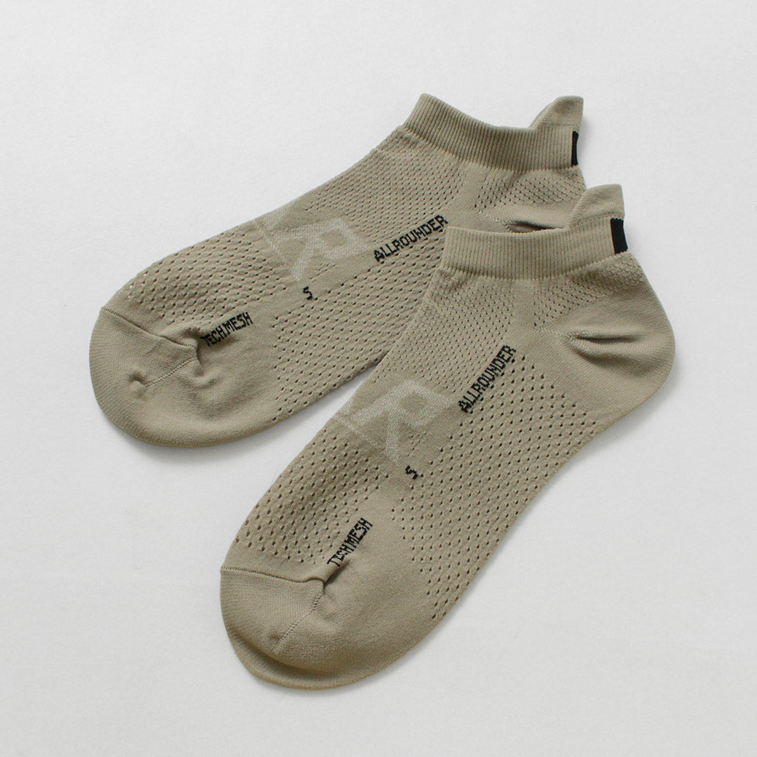 ROTOTO / All-rounder Tech Mesh No-Show Socks