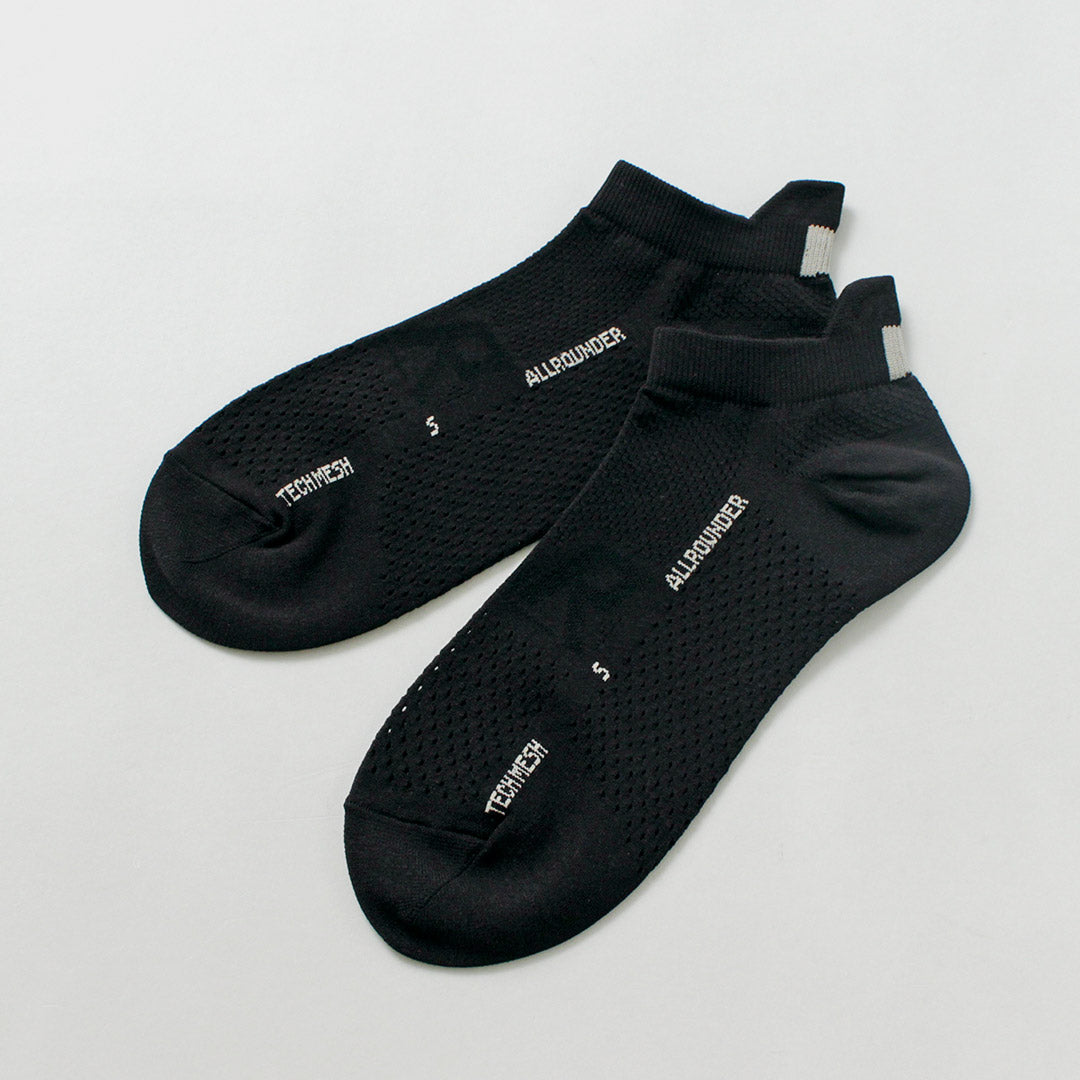 ROTOTO / All-rounder Tech Mesh No-Show Socks