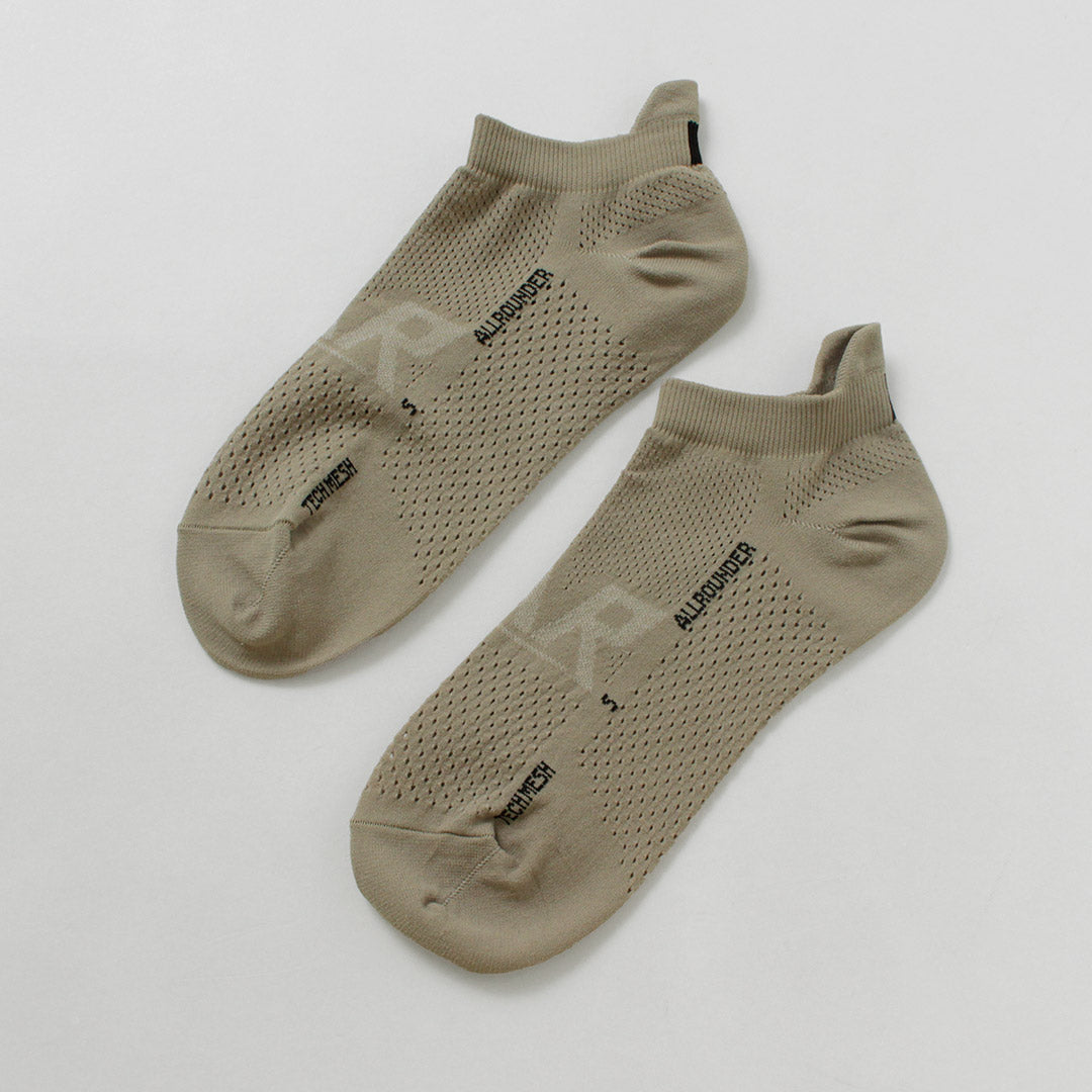 ROTOTO / All-rounder Tech Mesh No-Show Socks