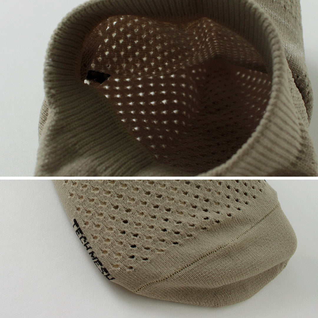ROTOTO / All-rounder Tech Mesh No-Show Socks